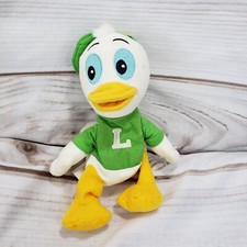Disney Ducktales Plush Louie Beanbag Stuffed Toy Vintage Walt Disney Co 7 Inch
