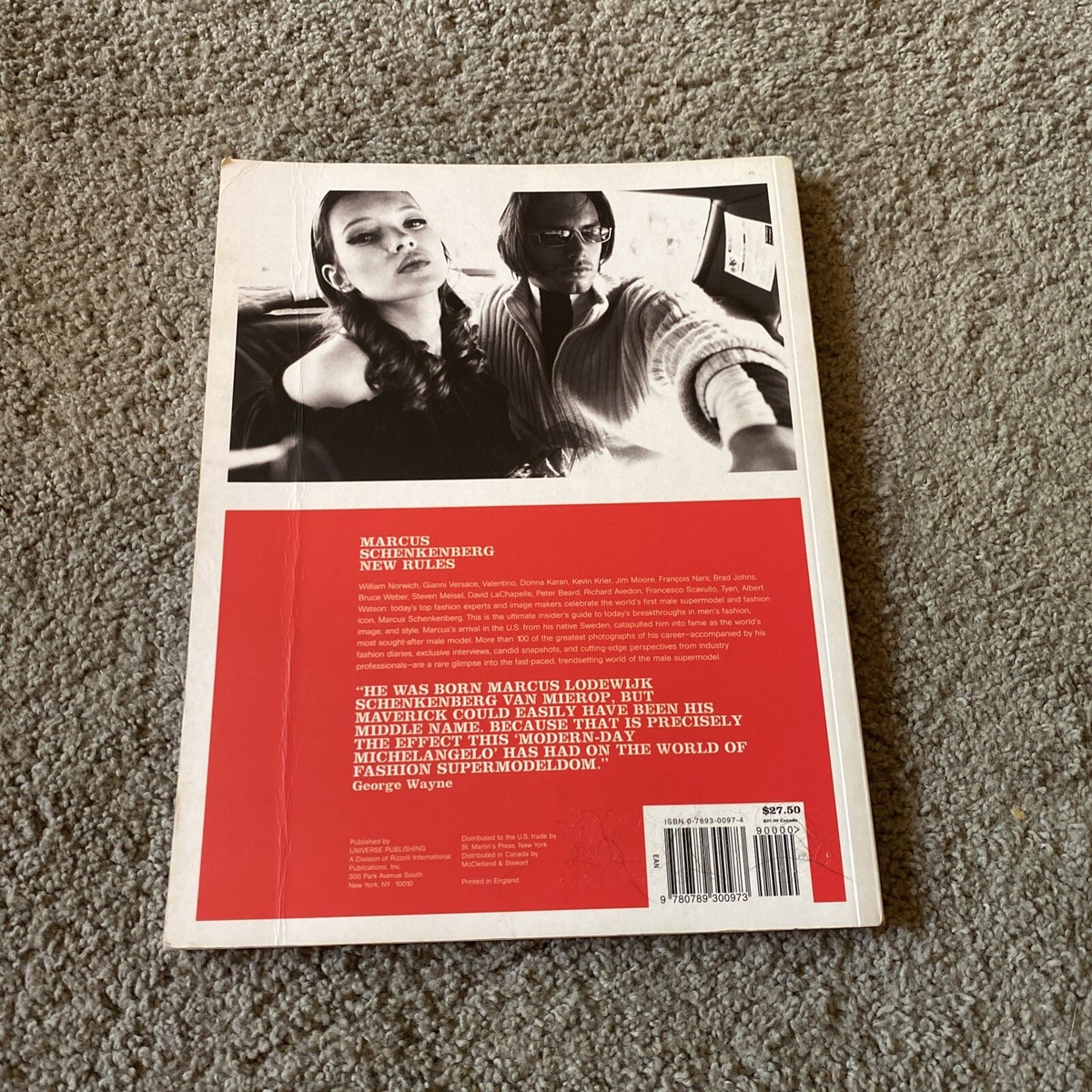 Marcus Schenkenberg - New Rules (Universe, 1997) 1st/1st Fashion