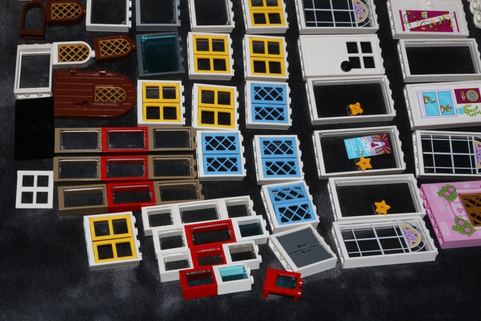 LOTE LEGO A GRANEL: Friends puertas ventanas marcos blancos castillo 28327 Foto 2 de 4