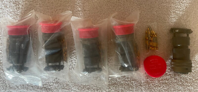 Lot Of 5 - SPACECRAFT COMPONENTS CORP.  SCPT06SJF16-26S , MULTI-PIN Connector