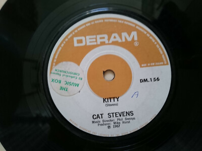 CAT STEVENS Kitty / Blackness of the Night *NEW ZEALAND ORIGINAL ´67 SINGLE*