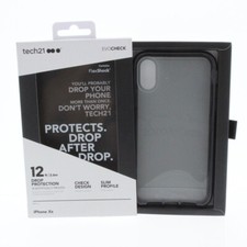 Tech21 Evo Mesh Cover Per IPhone 7/8 Plus: Trasparente/Nero, Protezione Militare Anticaduta