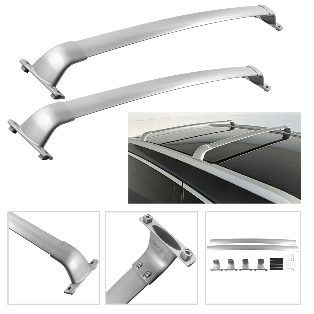 Pair Baggage Top Roof Rack Cross Bars Crossbars For 20142018 Infiniti