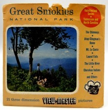View-Master 355-A-B-C, Great Smokies National Park, S3 Package, 3 Reel Set