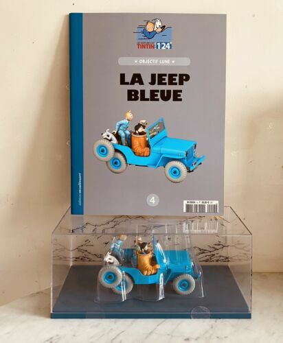 Les Voitures De Tintin – La Jeep Rouge (N°6) – Échelle 1:24 – Hachette