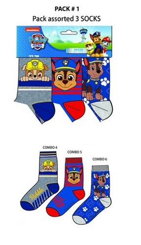 Official Boys Girls Marvel Avengers Spider-Man Paw Patrol Socks 2-3 Pairs - Picture 38 of 59