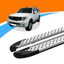 Seitenschweller passend für Nissan Pathfinderab01/2005-12/2012 SOMA Silber