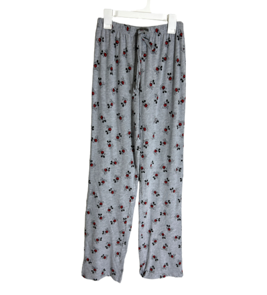Disney Mickey Mouse Pajama Pants Women's Juniors Size Small 3/5