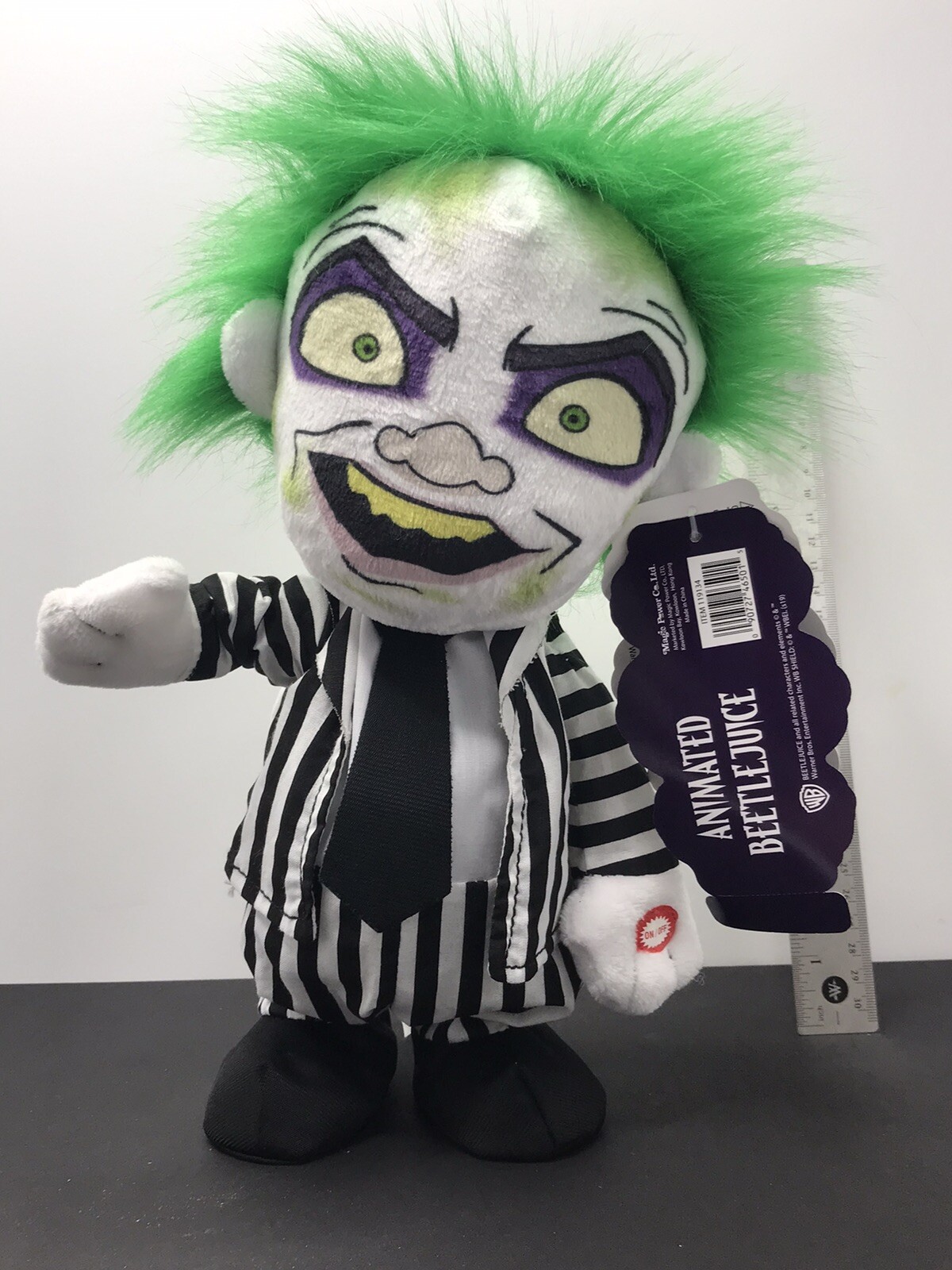 Plays Scary Phrases New Beetlejuice Animated 12 Plush Doll Toys Hobbies Maisonconsulting Tv Movie Character Toys