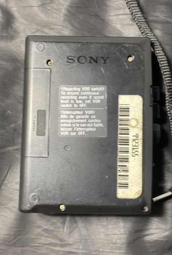 (For Parts Or Repair) Sony Discman D-34 Walkman + TCM-S64V Cassette Player - Picture 5 of 6