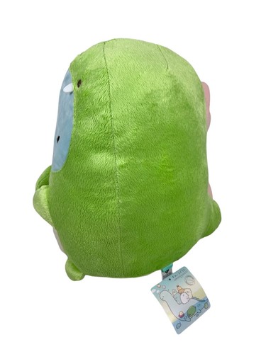 San-x Sumikko Gurashi Plush Tokage Dino 16” Blue Green Soft 2021 NWT - Picture 3 of 11