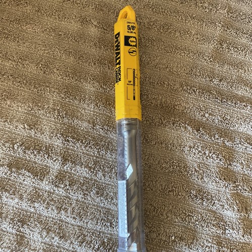 DeWalt DW5709 5/8" Spline Drive Masonry Hammer Drill Bit NEW! - Picture 7 of 8