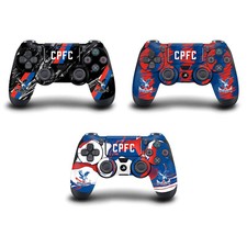 OFFICIAL CRYSTAL PALACE FC LOGO ART VINYL SKIN DECAL FOR DUALSHOCK 4 CONTROLLER