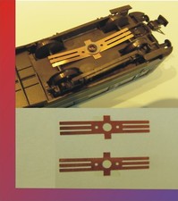 10x Radschleifer Waggonbeleuchtung Achsschleifer Schleifer H0 und TT 01