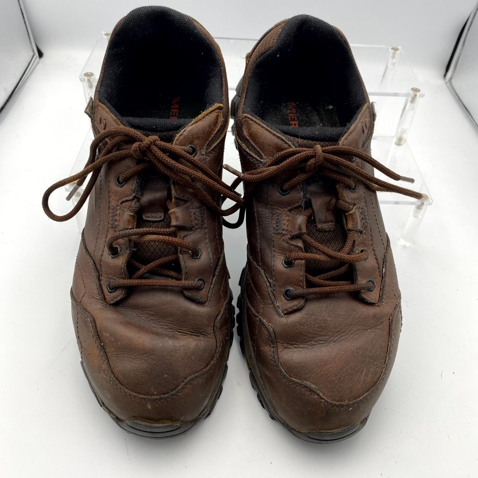 Merrell Moab Adventure J91825 Uomo 10 Stivali Marrone Scuro Impermeabili Scarpe da Escursionismo