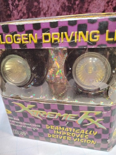 Vintage Rally Brand Micro Halogen Driving Light Kit No. 3056 Xtreme FX Amber ๐ฅ - Picture 8 of 9
