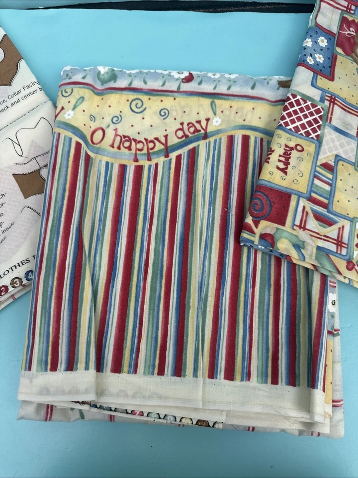 🌷DAISY KINGDOM #9734 SEWING PATTERN-FABRIC AND ZIPPER-SIZE 5-6-7-8 +doll Outfit - Image 3 of 4