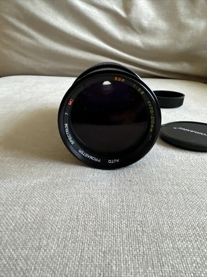 Promaster Spectrum 7 Lens Zoom 70-210mm f/1:3.8 Dia=58mm For Pentax K - Image 2 of 4