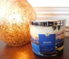 Goose Creek Candle Spain World Traveler 14.5 Oz 3 Wick ( Logrono Wine