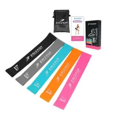 Resistance Bands Loop Set 5 Legs Exercise Workout Cross Fit Fitness Yoga Booty