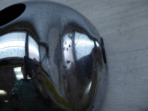 1971 Suzuki T500 Titan S527. chrome headlight bucket mount - Picture 3 of 7