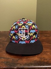 NEW Justice League movie Snapback Flat Bill Structured DC Comics Hat Free Ship