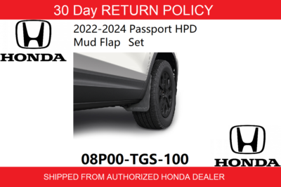🔥 Genuine OEM 2022-2025 Honda Passport HPD Mud Flap Set 08P00-TGS