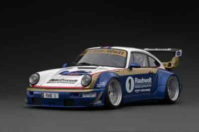 RARE* Ignition Model 1/18 Porsche RWB 911 964 in White/Blue RARE* Ignition Model 1/18 Porsche RWB 911 964 in White/Blue