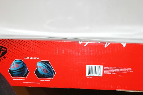 NEW IN BOX NERF SPORTS NERFOOP PRO SERIES INDOOR PLAY BASKETBALL HOOP AND BALL - Picture 3 of 3