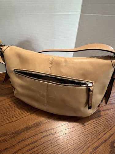 Coach Vintage Legacy hellbraun Leder braun Futter C1069-F15170 Schultertasche klassische Tasche - Bild 3 von 10