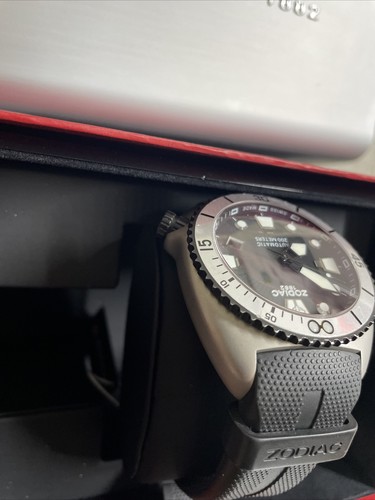 Zodiac Oceanaire Limited Edition Swiss Automatic Diver Watch Z08013 RARE - Picture 20 of 24