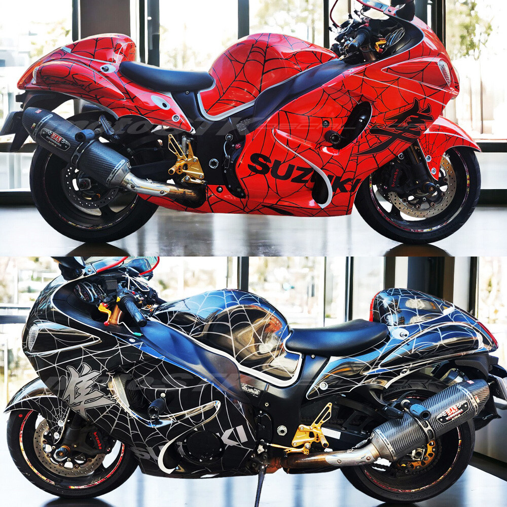 Suzuki Hayabusa motorcycle stickers decals graphics set