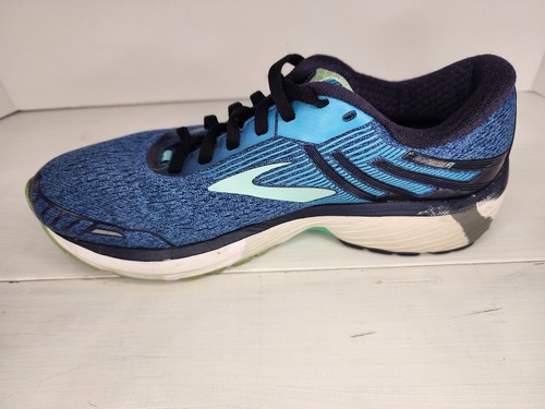 Brooks Women's Adrenaline GTS 18 1202681D495 Blue Running Shoes Size 9.5 D FLAWS - Picture 6 of 15