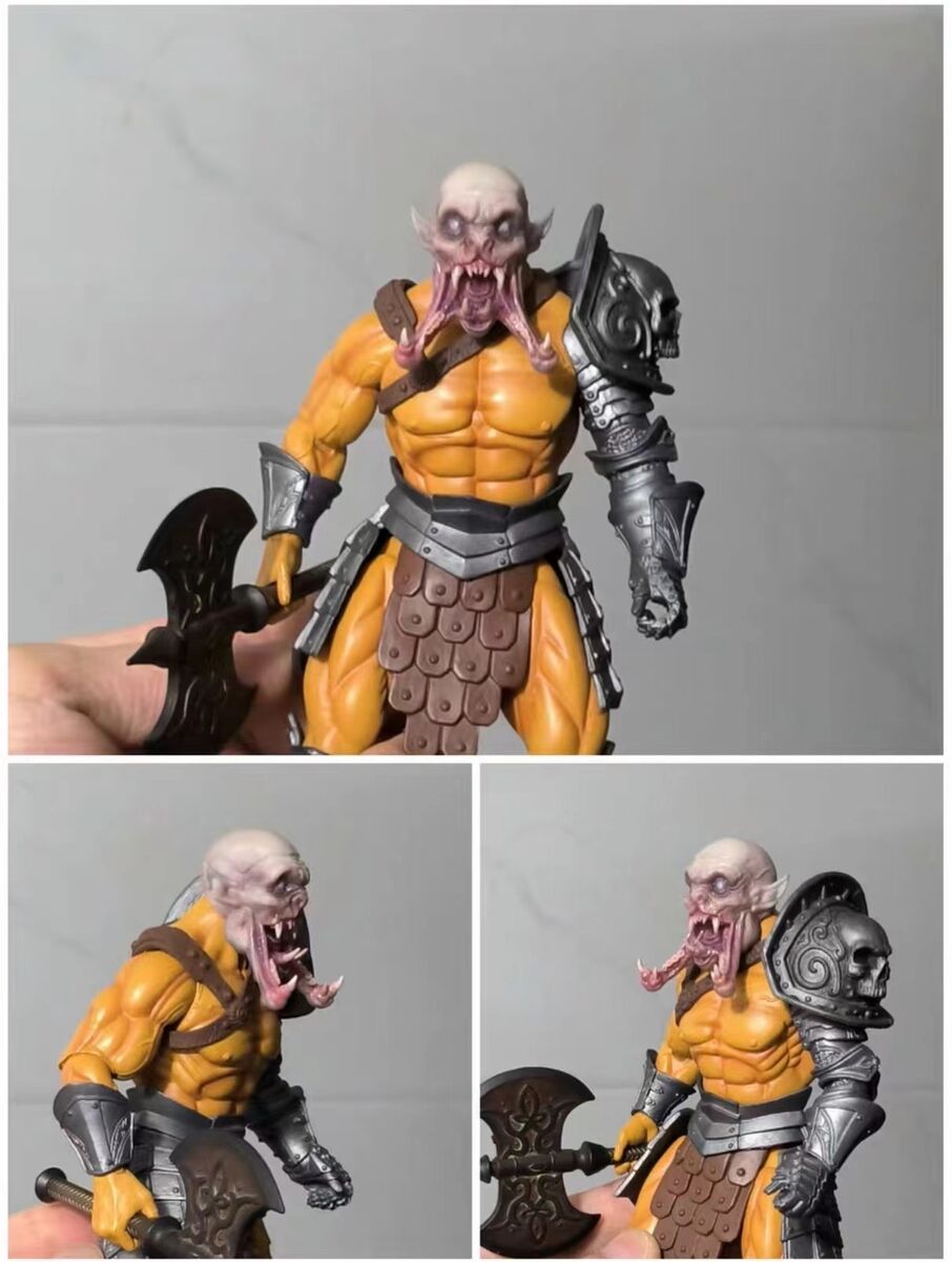 1/12 Painted Mythic Legions Fit Vampire Zombie Head Sculpt 1/12 Painted Mythic Legions Fit Vampire Zombie Head Sculpt
