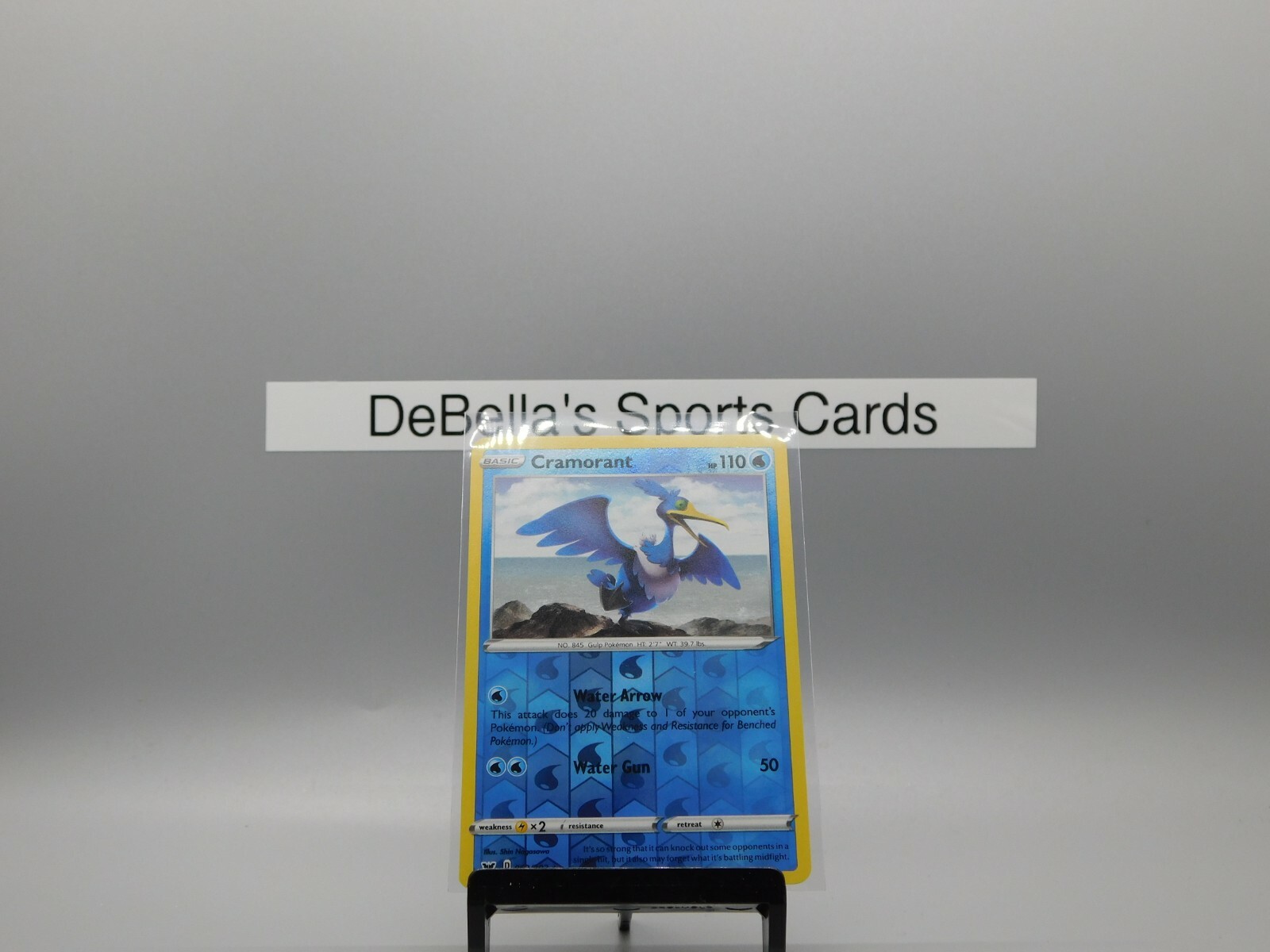 Pokemon Cramorant 062/202 Reverse Holo Rare  Sword & Shield 