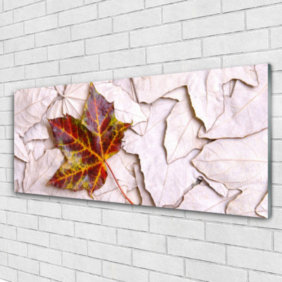 Acrylglasbilder Wandbilder aus Plexiglas  125x50 Blätter Pflanzen