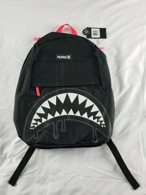 black hurley backpack