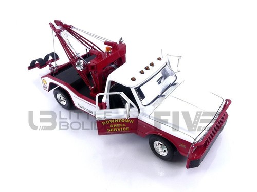 GREENLIGHT COLLECTIBLES 1/18 - CHEVROLET C-30 DUALLY WRECKER - 1972 13654 - Imagen 11 de 12