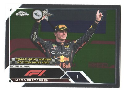 2023 Topps Chrome Formula 1  F1 Formel 1 Red Bull Racing Max Verstappen