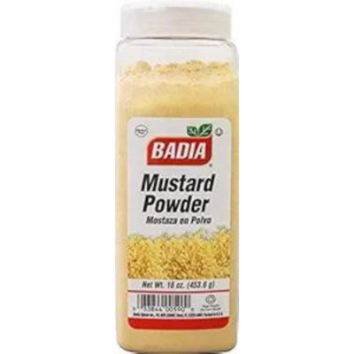 16 oz Bottle Badia Mustard Dry Powder/Ground/Mostaza/Molida/en/Polvo/Kosher.