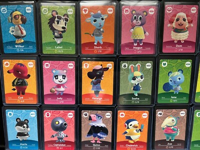 Animal Crossing Amiibo Cards Series Various New ACNH