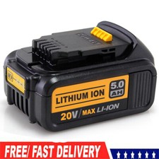 20V Replace DeWalt 20 Volt Max 5.0 Ah Lithium Ion Battery DCB206-2 DCB205-2 NEW