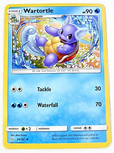 カメール 012/T eカード トレーナーズ 2002 Wartortle151 Wartortle 008/165 SV: Scarlet & Violet 151 Reverse Holo Pokemon