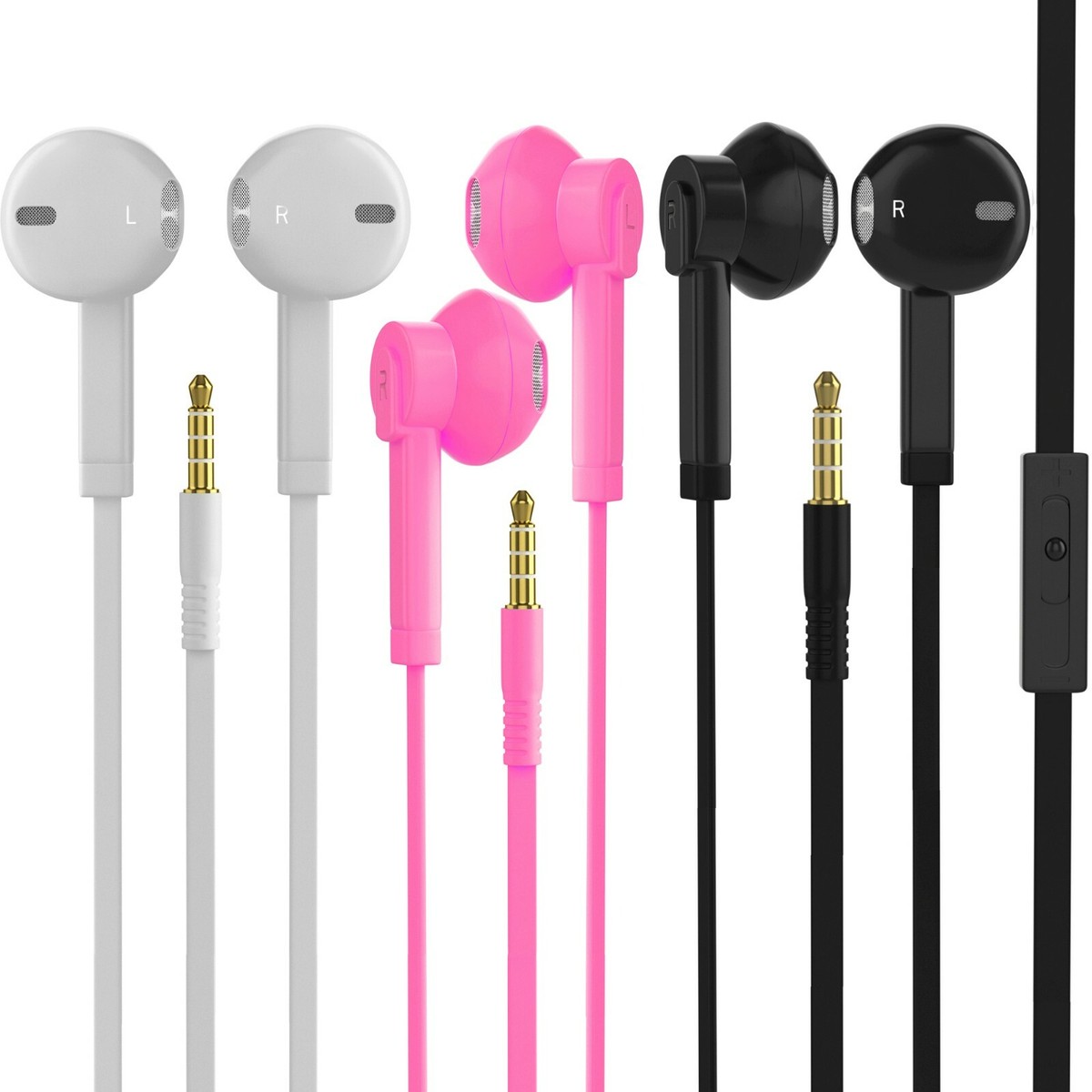 New Earphones Headphones with Microphone for PC Gaming Audio