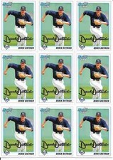 DEREK DIETRICH 2010 BOWMAN DRAFT PROSPECTS (21) CARD ROOKIE LOT SEE LIST & SCANS