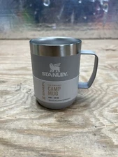 Stanley 8 oz Stainless Steel Classic Legendary Mug Ash NoLID Please Read