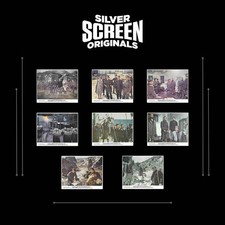 Guns of Navarone 8x ORIGINAL UK FOH Lobby Cards Gregory Peck David Niven 1966RR