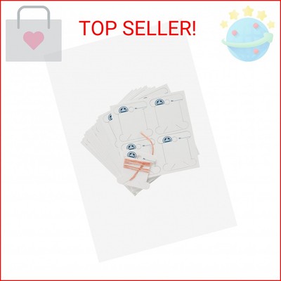 DMC Cardboard Floss Bobbins, 56/Pkg