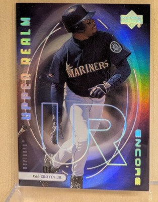 1999 Upper Deck Encore UPPER REALM #1 Ken Griffey Jr Refractor HOF RARE INSERT