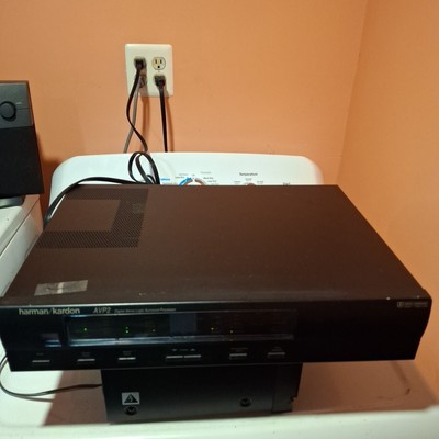 Harman/Kardon AVP2 Digital Servo Surround Processor Unit Black Dolby Pro Logic